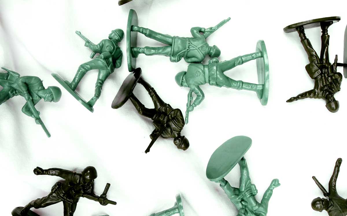 The first casualty in war is perspective