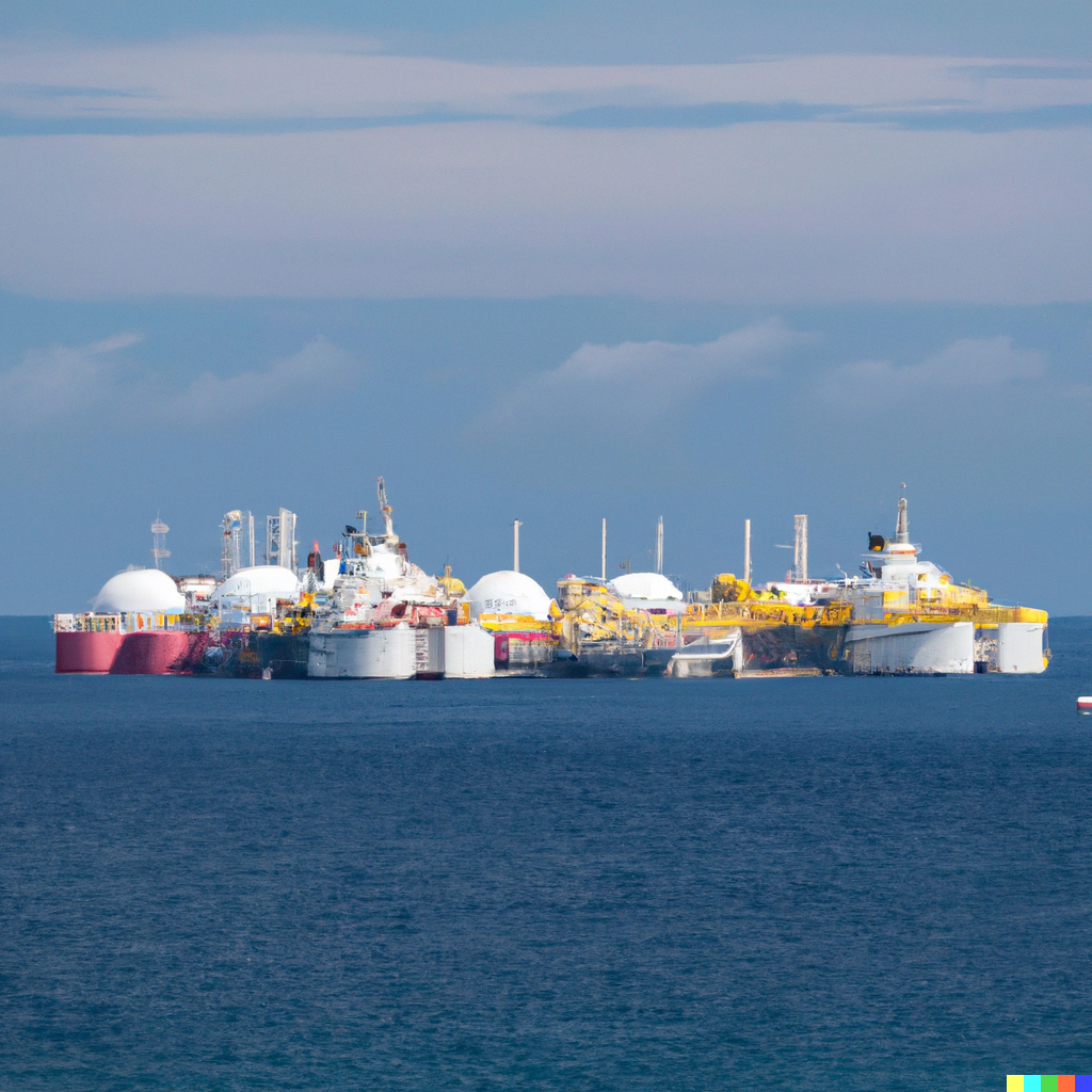 Gas on the water