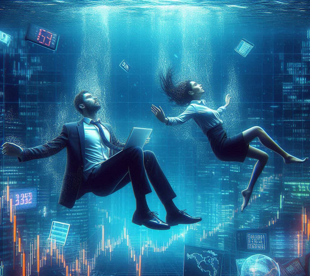 Drowning in liquidity