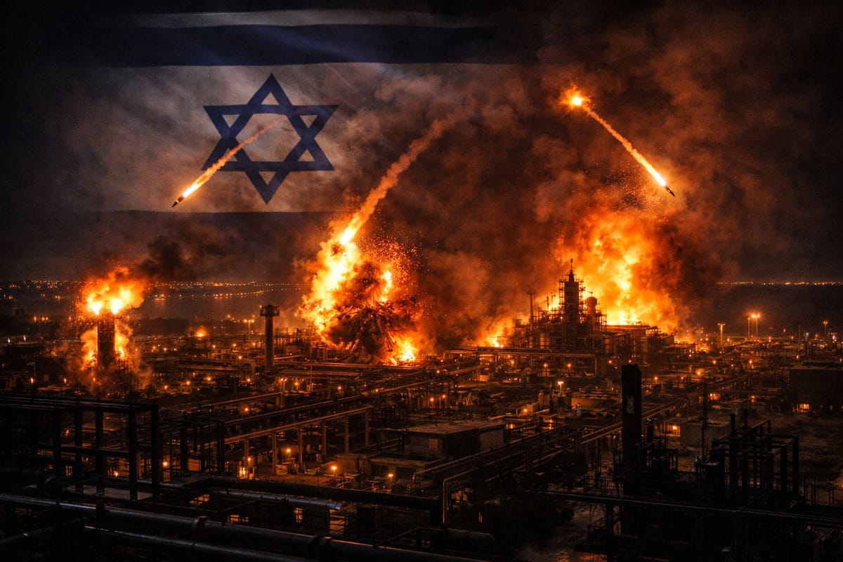 Israel takes energy warfare to the next level